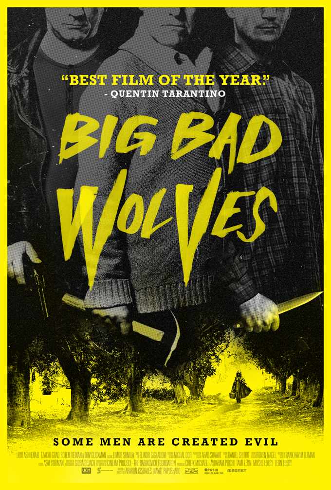 Poster Big Bad Wolves Quentin Tarantino